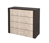 Комод Коламбия КЛ-09 Венге - Дуб серый
