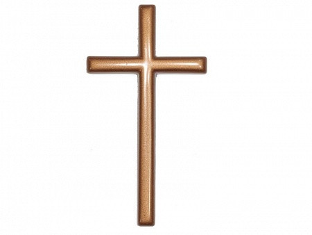 Крест католический 019 (бронза) - фото 1 - id-p167555792