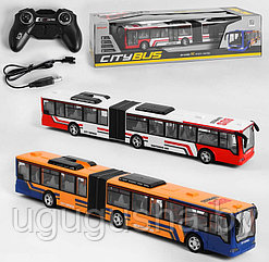 Автобус на радиоуправлении CITY BUS “Городской транспорт”, 2 вида, аккумулятор 3.7V, управление 2.4GHz, подсве