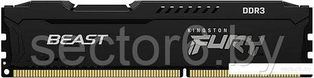 Оперативная память Kingston FURY Beast 4GB DDR3 PC3-14900 KF318C10BB/4, фото 2