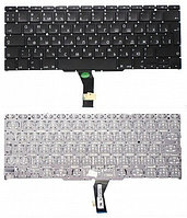 Клавиатура для ноутбука Apple MacBook A1465 черная, большой Enter