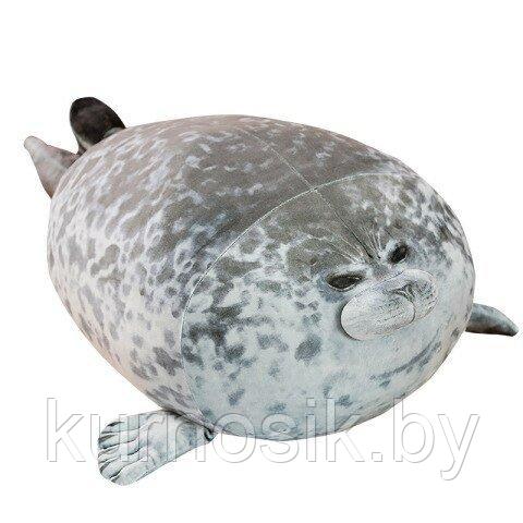 Мягкая игрушка Тюлень 20 см плюшевый 3D игрушка подушка - фото 3 - id-p167556389