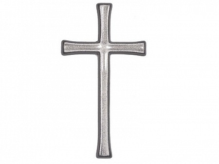 Крест католический 017 (серебро) - фото 1 - id-p167555800