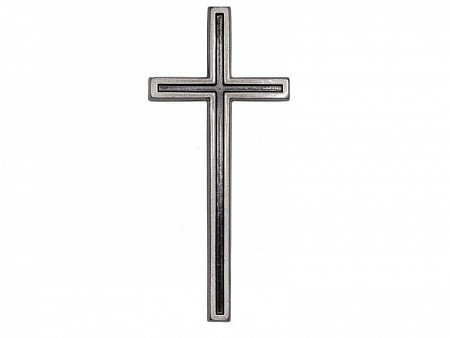 Крест католический 018 (серебро) - фото 1 - id-p167555801