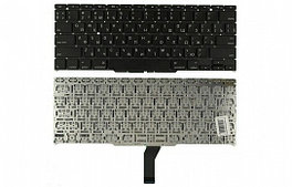 Клавиатура для ноутбука Apple MacBook  A1465 черная, плоский Enter