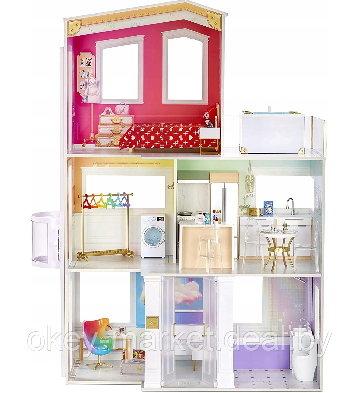 Дом для кукол Рейнбоу Хай Модный Кампус House Rainbow High 574330 - фото 2 - id-p167556391
