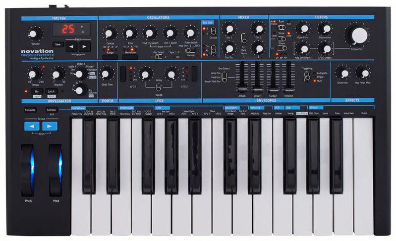 Синтезатор Novation Bass Station II