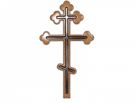 Крест православный 010 (бронза) - фото 1 - id-p167556967