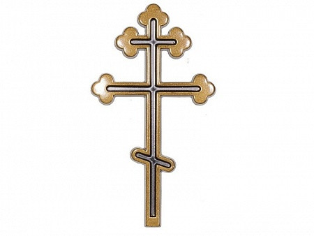 Крест православный 010 (золото). Артикул - Ф410 - фото 1 - id-p167557132