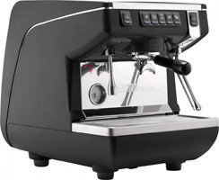 Кофемашина рожковая NUOVA SIMONELLI APPIA LIFE 1GR V 220V высокая группа автомат черная