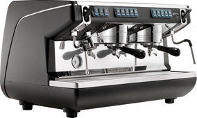 Кофемашина рожковая NUOVA SIMONELLI APPIA LIFE 2 GR V 220V высокая группа автомат черная