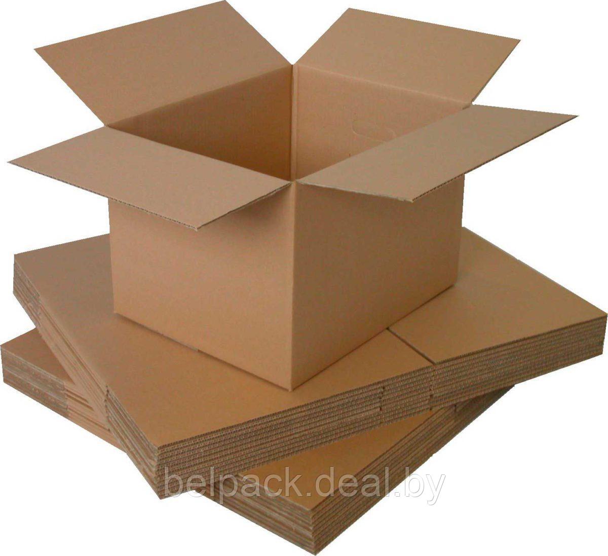Картонная коробка / гофрокороб 38см*28см*19см, упаковка 20 шт - фото 1 - id-p167559209