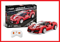 C51072W Конструктор на радиоуправлении CaDa "Ferrari 488", 306 деталей, аналог Lego