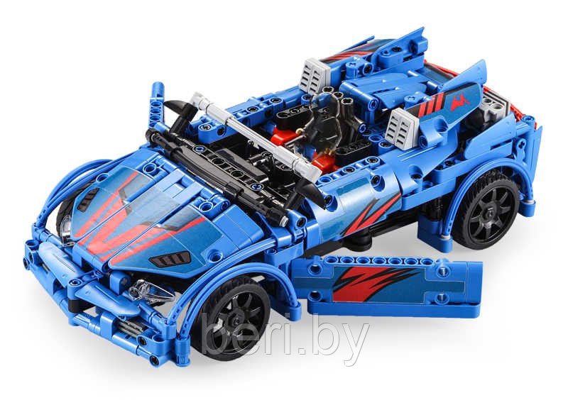 С51052W Конструктор радиоуправляемый CaDa deTech "Crash Car", 585 деталей, аналог Lego - фото 5 - id-p167559234