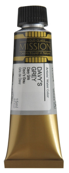 Акварельная краска Mission Gold, davy’s grey, 15 мл