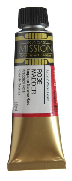 Акварельная краска Mission Gold, rose madder, 15 мл
