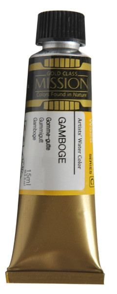 Акварельная краска Mission Gold, gamboge, 15 мл