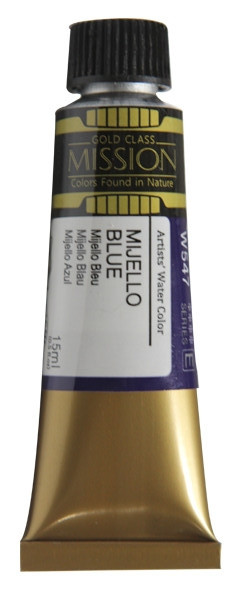 Акварельная краска Mission Gold, mijello blue, 15 мл