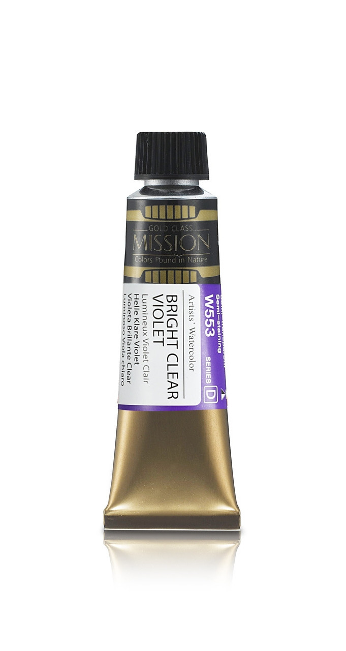 Акварельная краска Mission Gold, bright clear violet, 15 мл