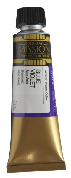 Акварельная краска Mission Gold, blue violet, 15 мл
