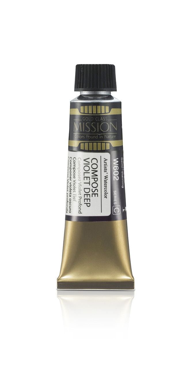 Акварельная краска Mission Gold, compose violet deep, 15 мл