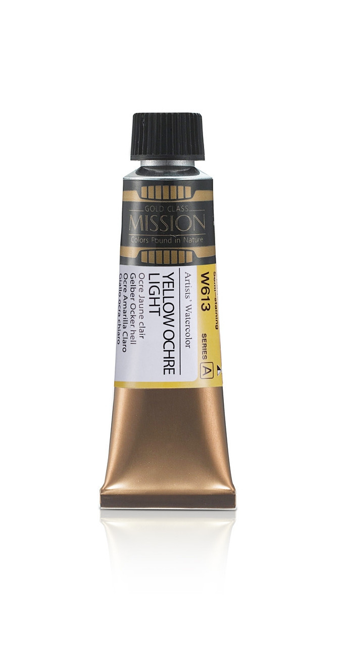 Акварельная краска Mission Gold, yellow ochre light, 15 мл