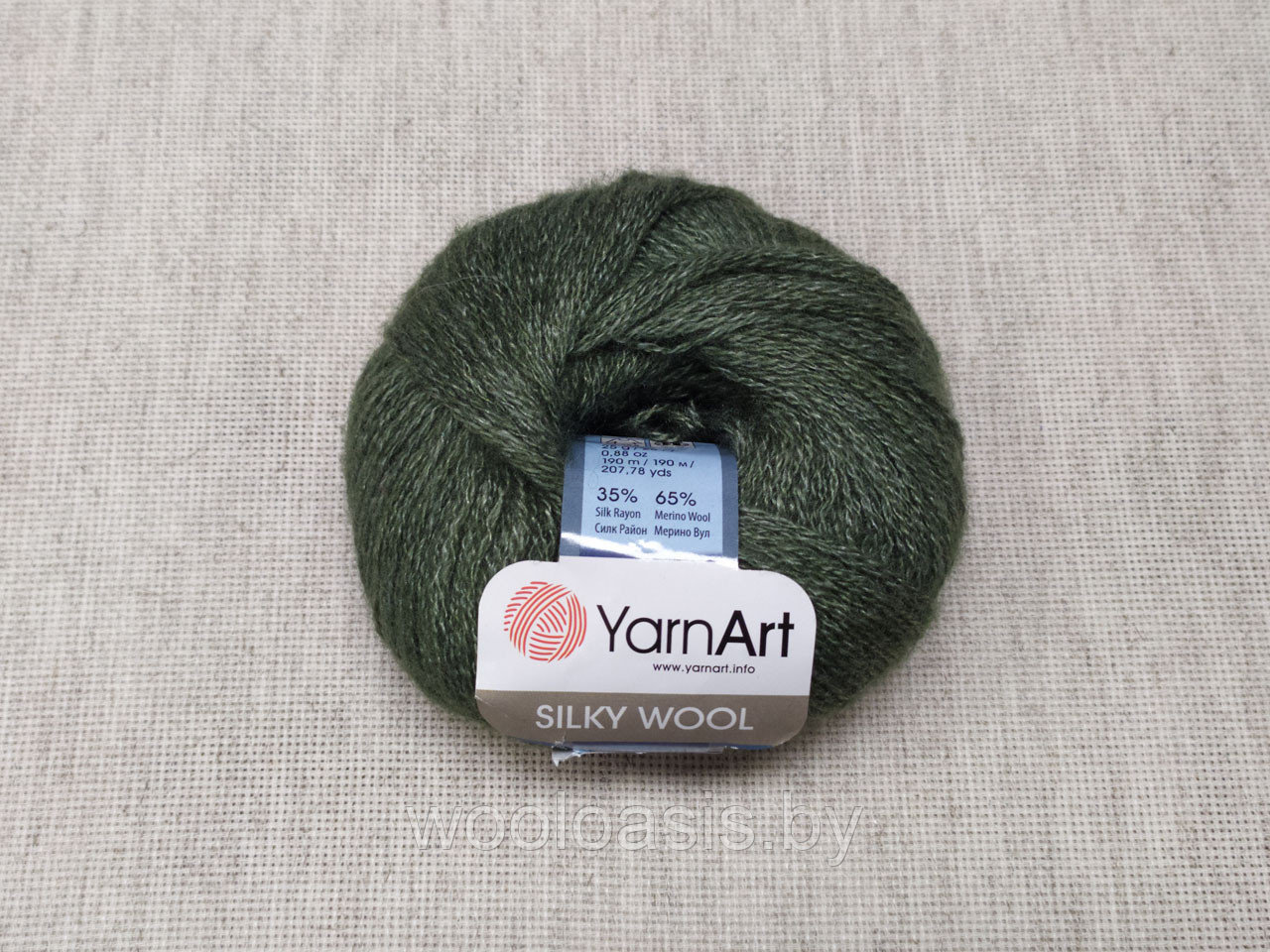 Пряжа YarnArt Silky Wool (цвет 346) - фото 1 - id-p167562414
