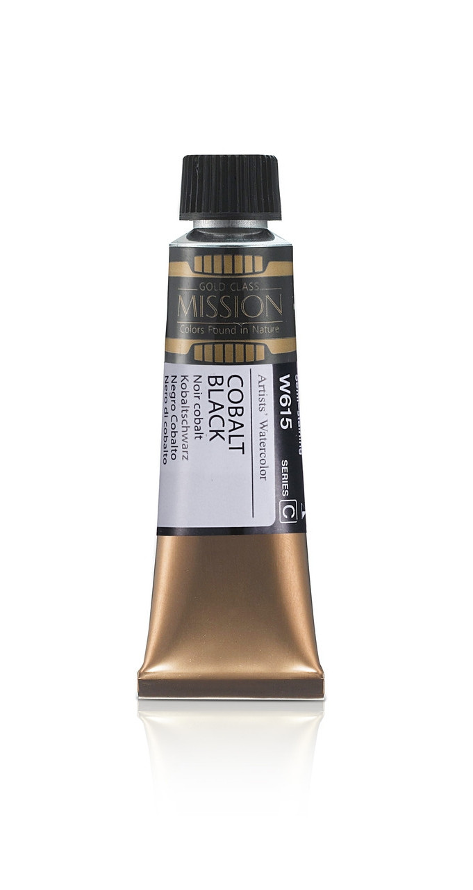Акварельная краска Mission Gold, cobalt black, 15 мл