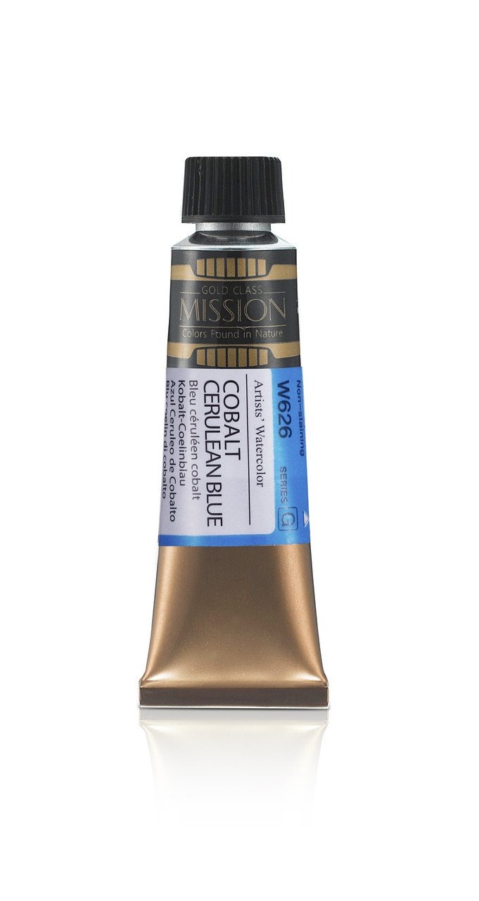 Акварельная краска Mission Gold, cobalt cerulean blue, 15 мл, фото 1