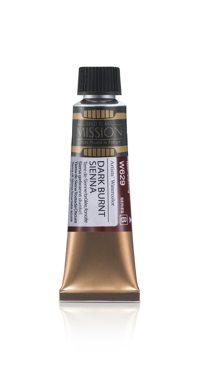 Акварельная краска Mission Gold, dark burnt sienna, 15 мл