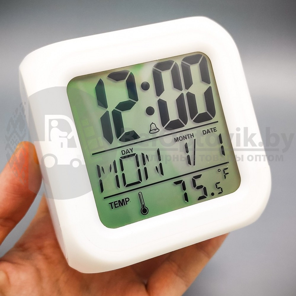 Часы хамелеон MoodiCare Clock с функцией будильника - фото 10 - id-p153788664