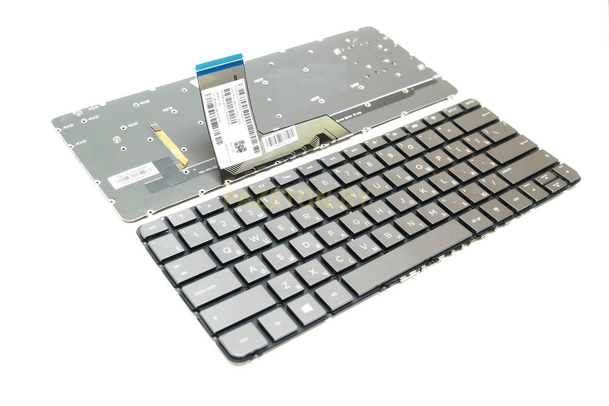 Клавиатура для ноутбука HP Pavilion X360 13-4000 коричневые кнопки без рамки - фото 3 - id-p118921674