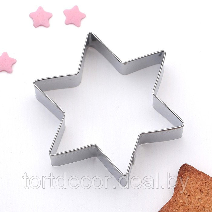 Форма для вырезания печенья «Звезда», 6×6×2 см - фото 1 - id-p167567817
