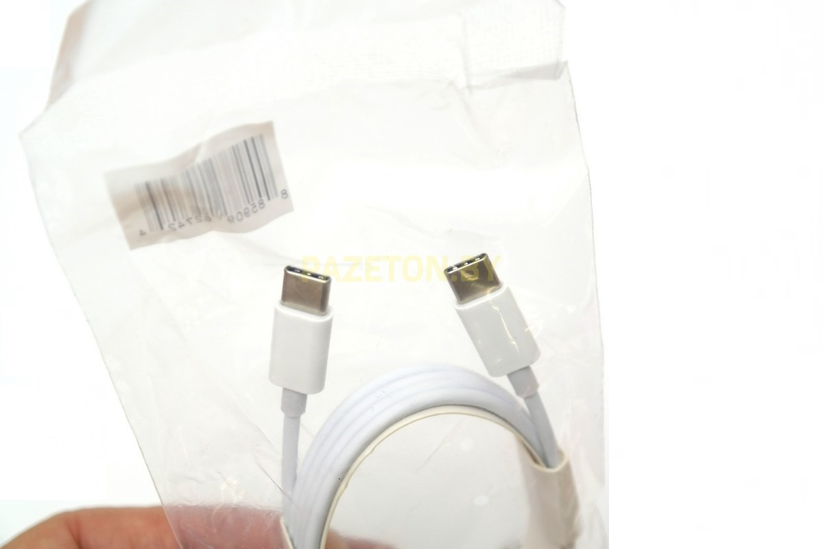 Дата-кабель USB-TYPE C 1 метр Белый - фото 3 - id-p159802427