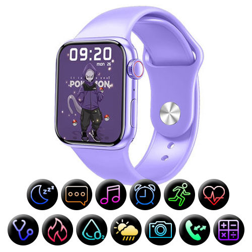 Умные часы Smart Watch M26 Plus, фиолетовые - фото 4 - id-p167571505