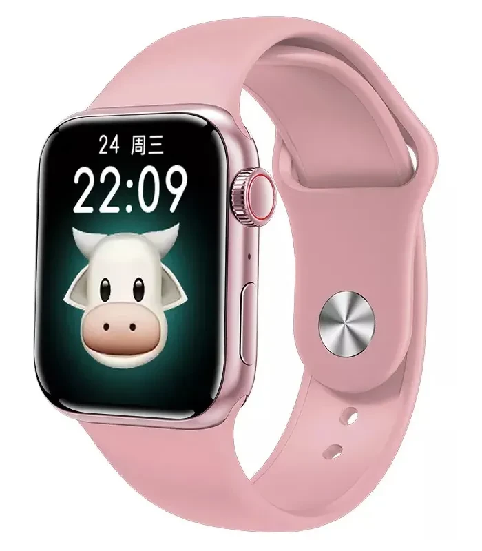 Умные часы Smart Watch M26 Plus, розовые - фото 6 - id-p167571556