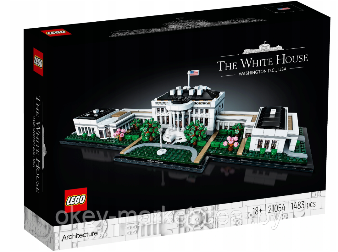 Lego Architecture Белый дом 21054 - фото 2 - id-p167574472