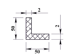 Алюминиевый уголок 50х50х2 (2,0 м) - фото 2 - id-p136684924
