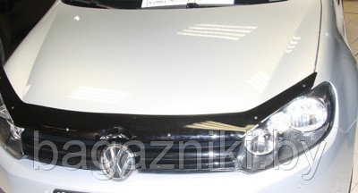 Дефлектор капота SIM VW Golf 6 2008-2012. РАСПРОДАЖА - фото 2 - id-p167578528
