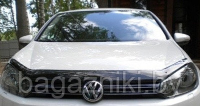 Дефлектор капота SIM VW Golf 6 2008-2012. РАСПРОДАЖА - фото 3 - id-p167578528