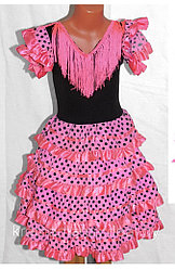 Платье карнавально-танцевальное в стиле Фламенко на 7-8 лет