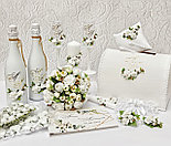 Свадебный набор "Кураж" в белом цвете, фото 4