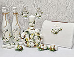 Свадебный набор "Кураж" в белом цвете, фото 10