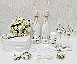 Свадебный набор "Кураж" в белом цвете, фото 5