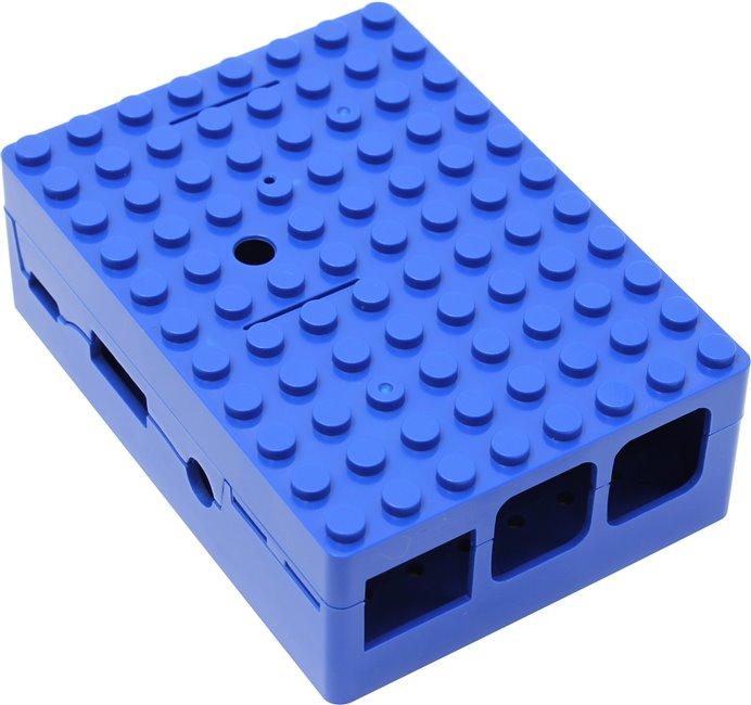 ACD RA184 Корпус для Raspberry Pi 3 Blue ABS Plastic Building Block Case