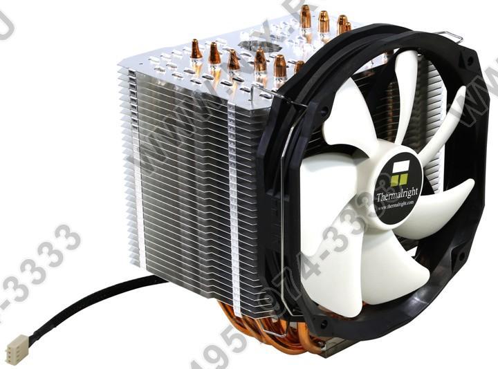 Thermalright Macho Rev.A BW (4пин, 775/1155/1366/2011/AM2-FM1, 15-21дБ, 300-1300 об/мин, Cu+Al+тепл.тр)