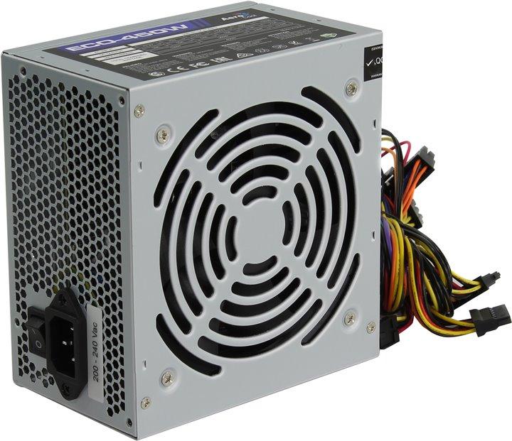 Блок питания Aerocool ECO-450W (RTL) 450W ATX (24+4+6пин)