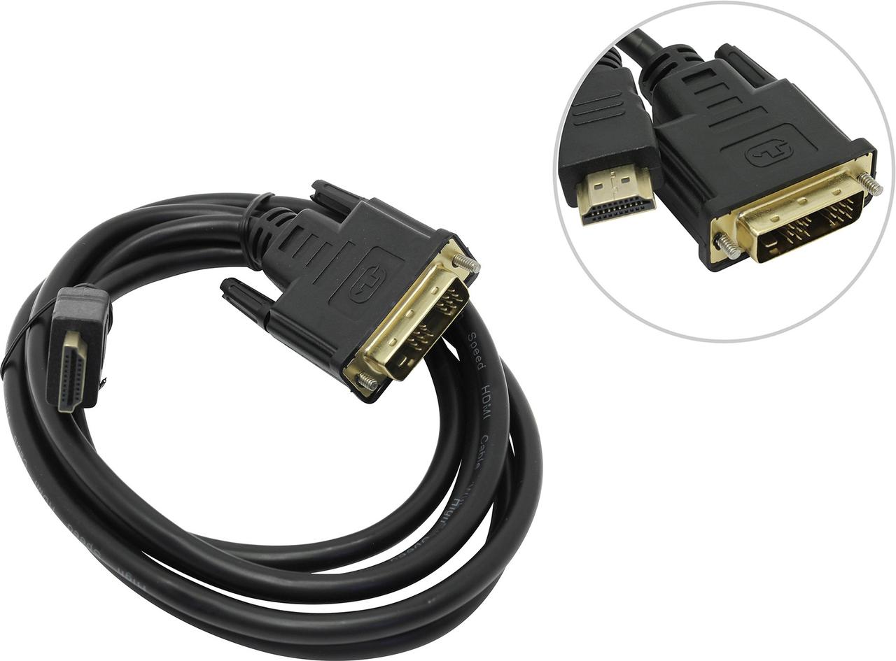 Cablexpert CC-HDMI-DVI-6 Кабель-адаптер HDMI (19M) - DVI (19M)