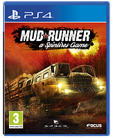 Игра для PlayStation 4 Spintires \\ MudRunner для PS4