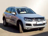 Дефлектор капота SIM VW Touareg с 2010. РАСПРОДАЖА, фото 2